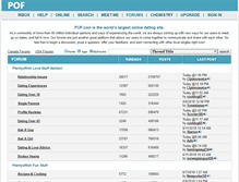 Tablet Screenshot of forums.plentyoffish.com
